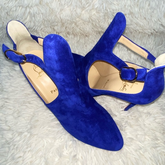 Louboutin Canadada 100 Veau Velours - Picture 4 of 7